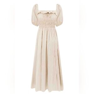 Elegant Cream Kids Dress